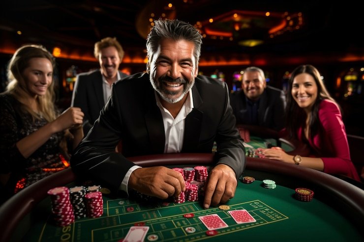 Antarmuka taruhan Speed Baccarat dengan opsi Player, Banker, dan Tie di boswin77